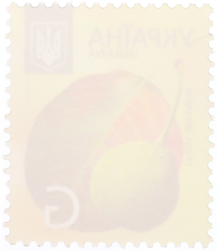 Почтовая марка 2013 года Украина «Деревья» — Фото №2