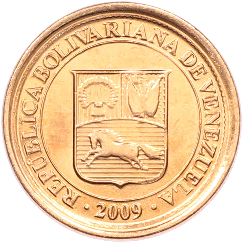 5 сентимо 2009 года Венесуэла — Фото №2