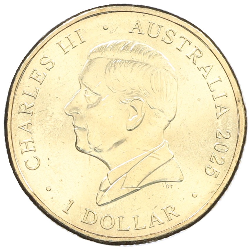 1 доллар 2025 года Австралия «Австралийские Большие Вещи — Большой пингвин» — Фото №2