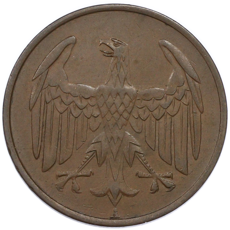 4 рейхспфеннига 1932 года A Германия — Фото №2
