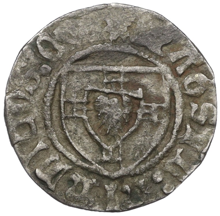 1 шиллинг 1410-1413 года Тевтонский орден (Генрих фон Плауэн) — Фото №2