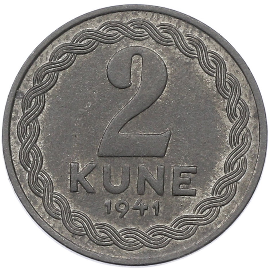 2 куны 1941 года Хорватия — Фото №1
