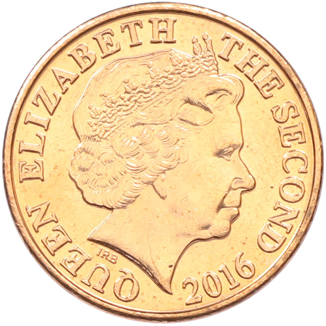 1 пенни 2016 года Джерси — Фото №2