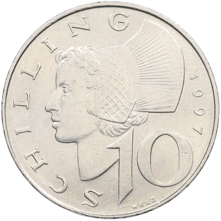 10 шиллингов 1997 года Австрия — Фото №1