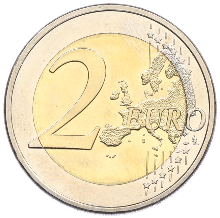2 евро 2007 года Словения — Фото №2