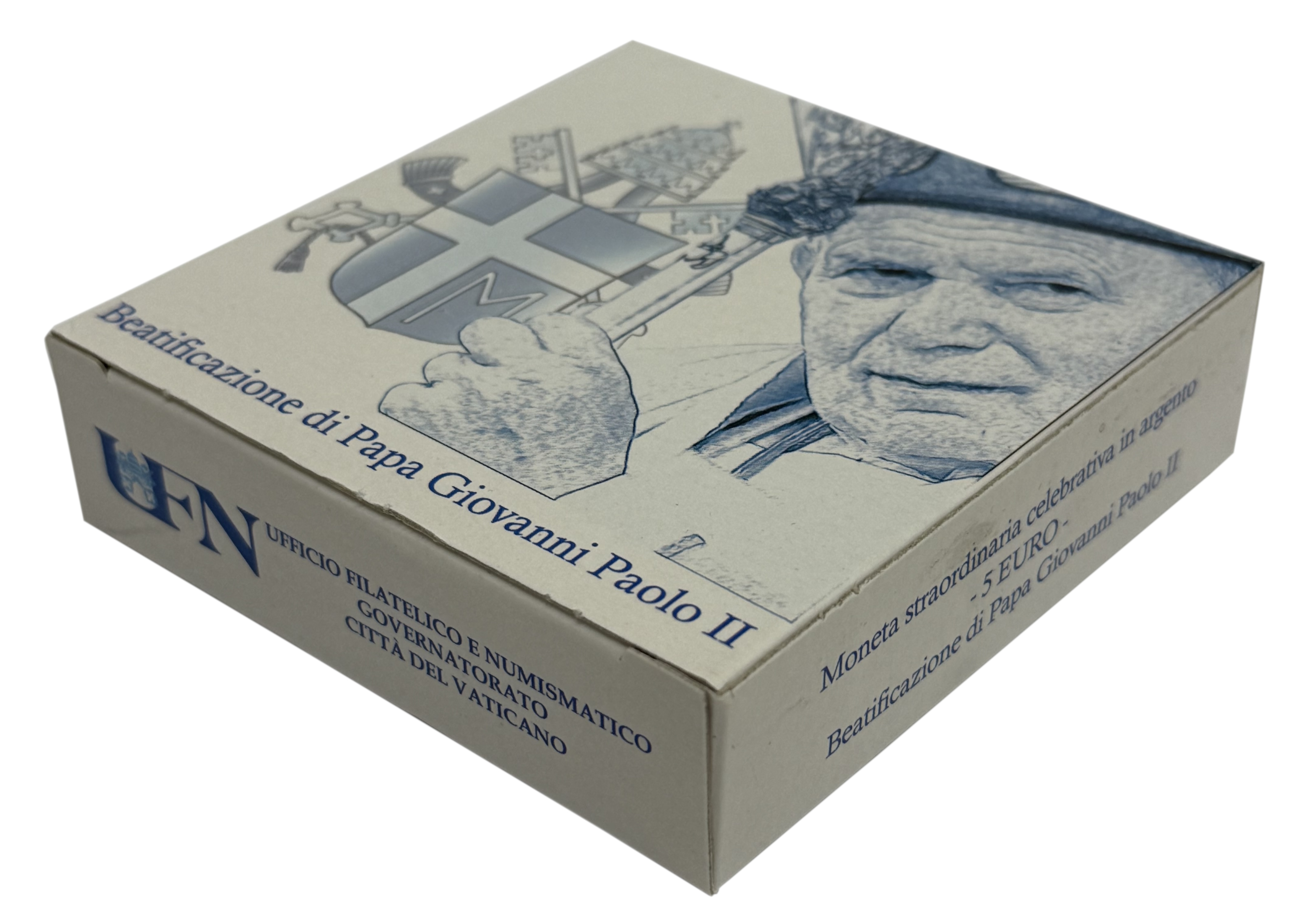 5 евро 2011 года Ватикан «Беатификации Папы Римского Иоанна Павла II» — Фото №4