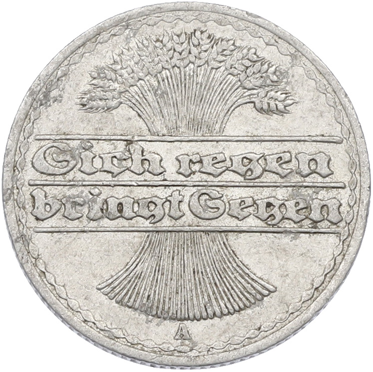 50 пфеннигов 1919 года A Германия — Фото №2