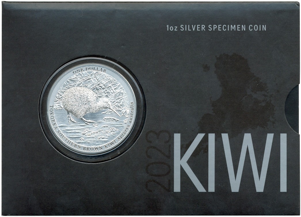 1 доллар 2023 года Новая Зеландия «Киви» — Фото №3