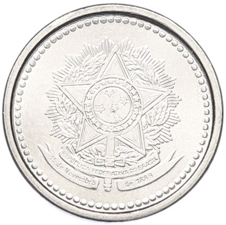 1 сентаво 1986 года Бразилия — Фото №2