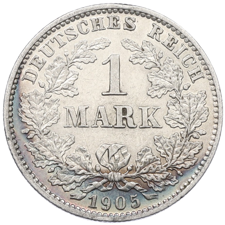 1 марка 1905 года Е Германия — Фото №1