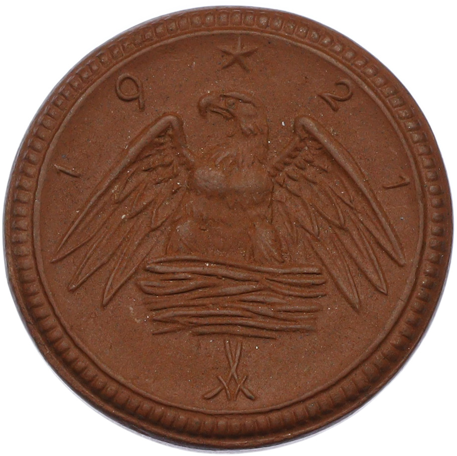 2 марки 1921 года Германия — Саксония (Нотгельд) — Фото №1