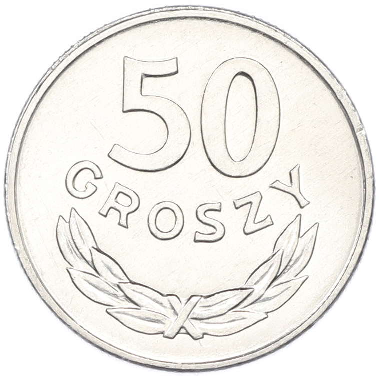 50 грошей 1986 года Польша — Фото №2