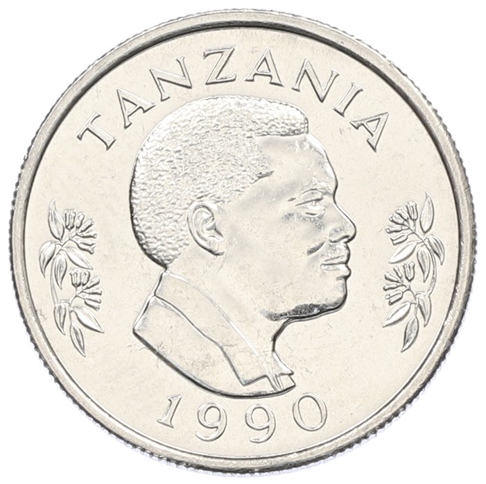 50 центов 1990 года Танзания — Фото №2