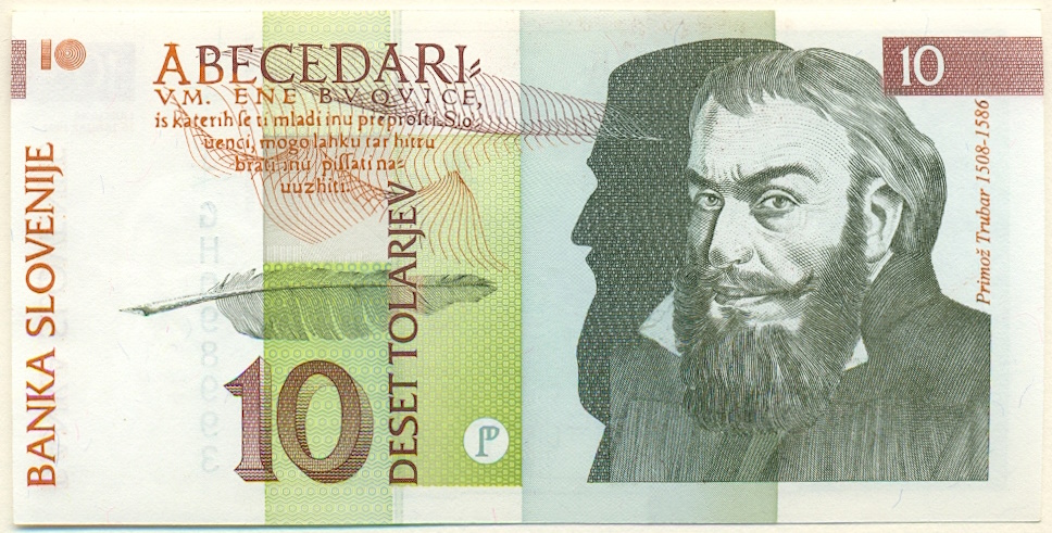 10 толаров 1992 года Словения — Фото №1