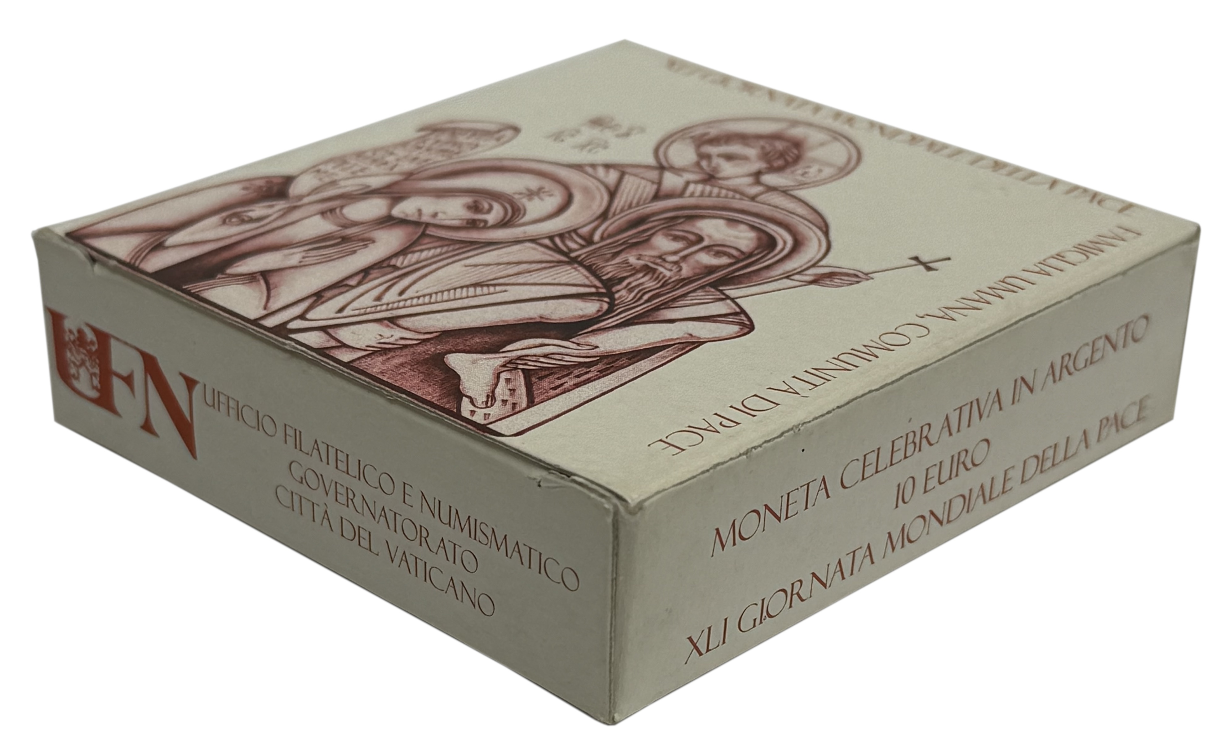 10 евро 2008 года Ватикан «Всемирный день мира» — Фото №4