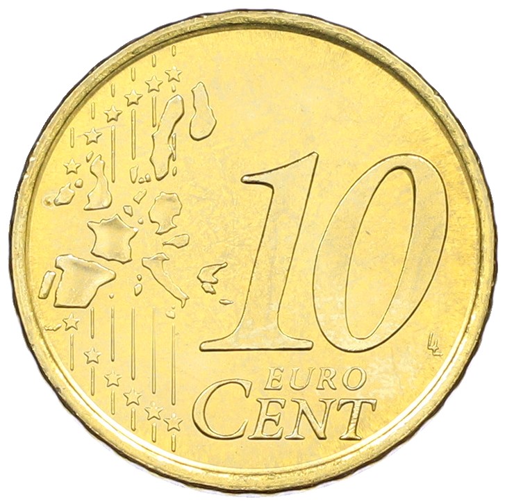 10 евроцентов 2001 года Испания — Фото №2