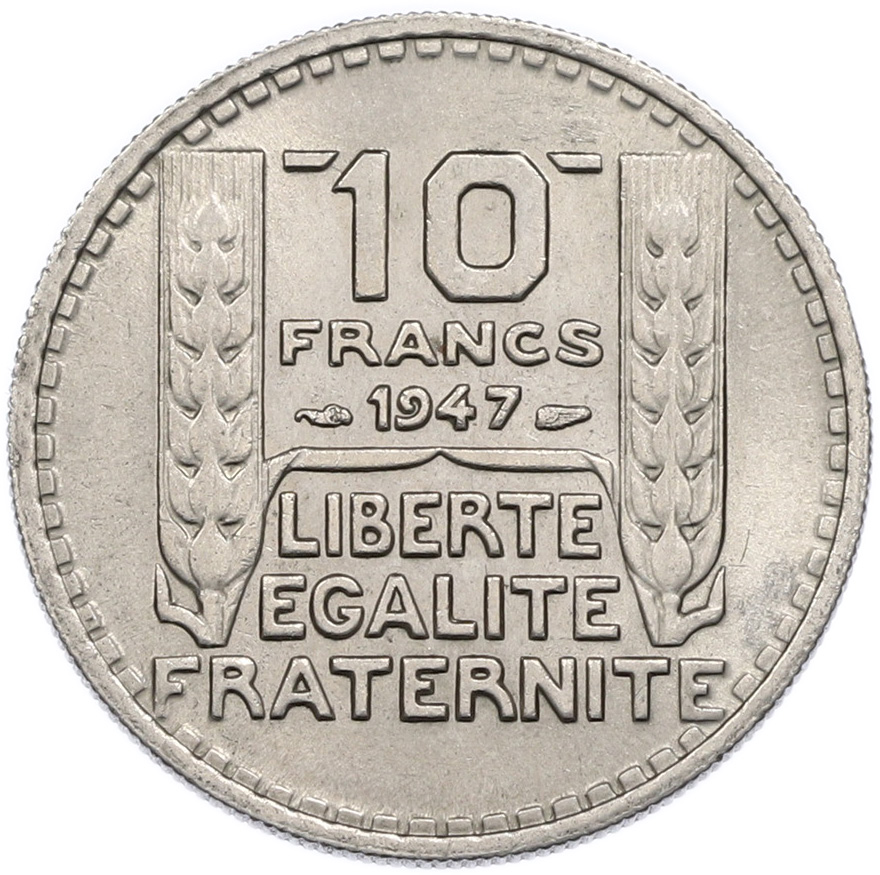 10 франков 1947 года Франция — Фото №1
