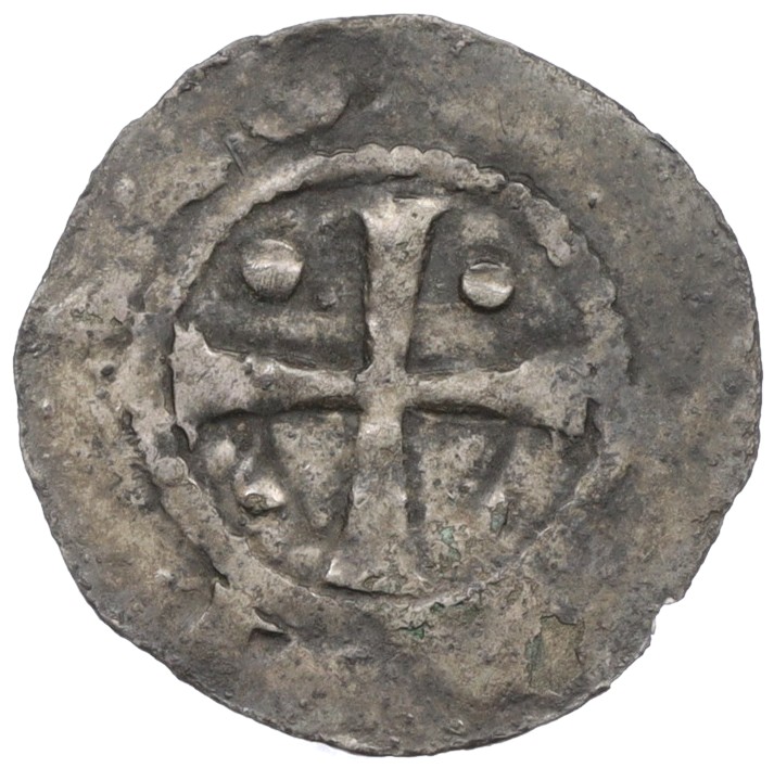 Денарий 1059-1086 года Йевер — Фото №2