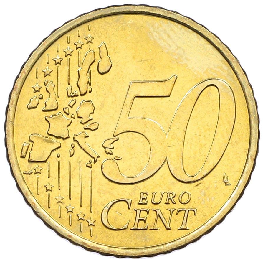 50 евроцентов 2002 года Австрия — Фото №2
