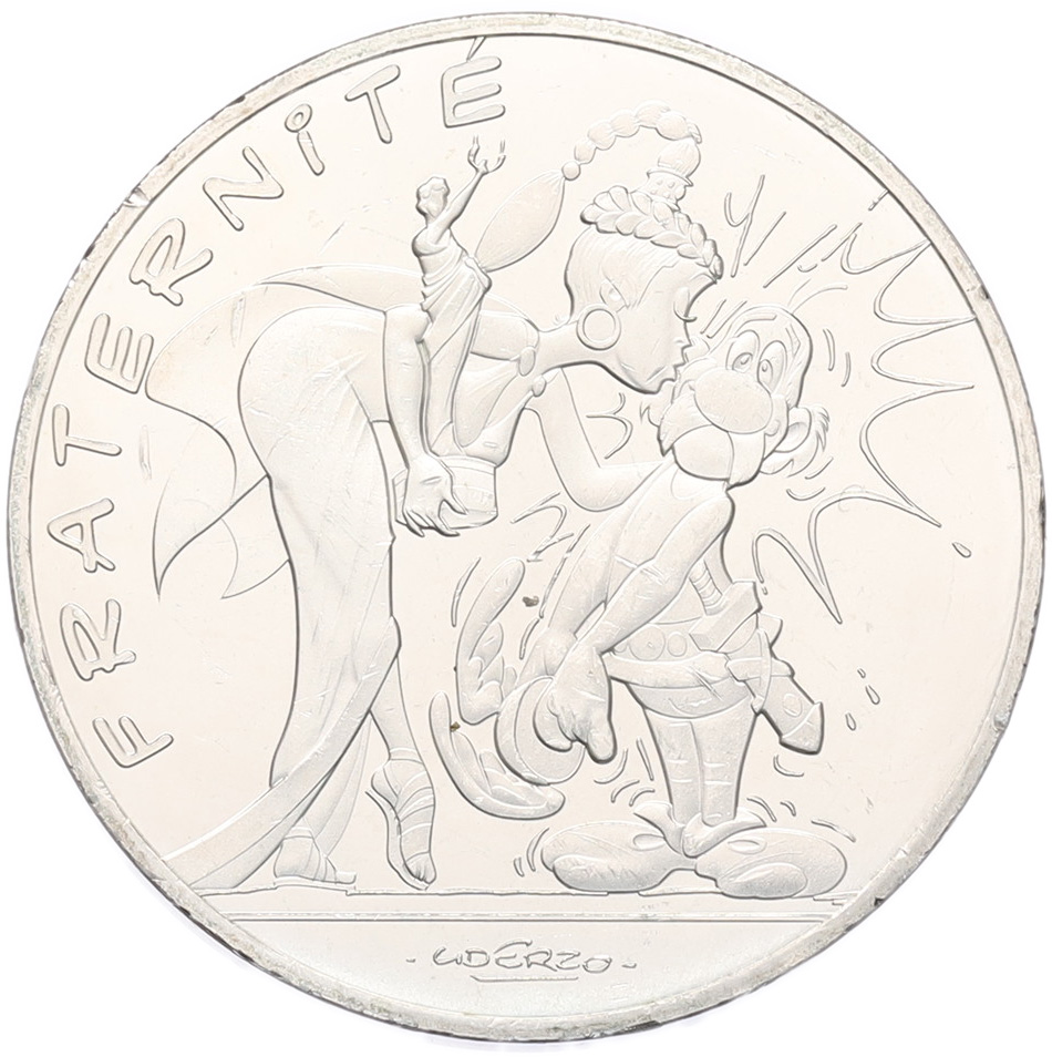 10 евро 2015 года Франция «Астерикс и Обеликс — Астерикс и актриса» — Фото №1