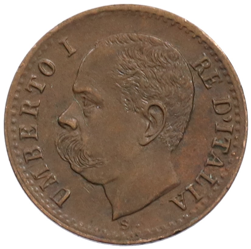 1 чентезимо 1895 года Италия — Фото №2