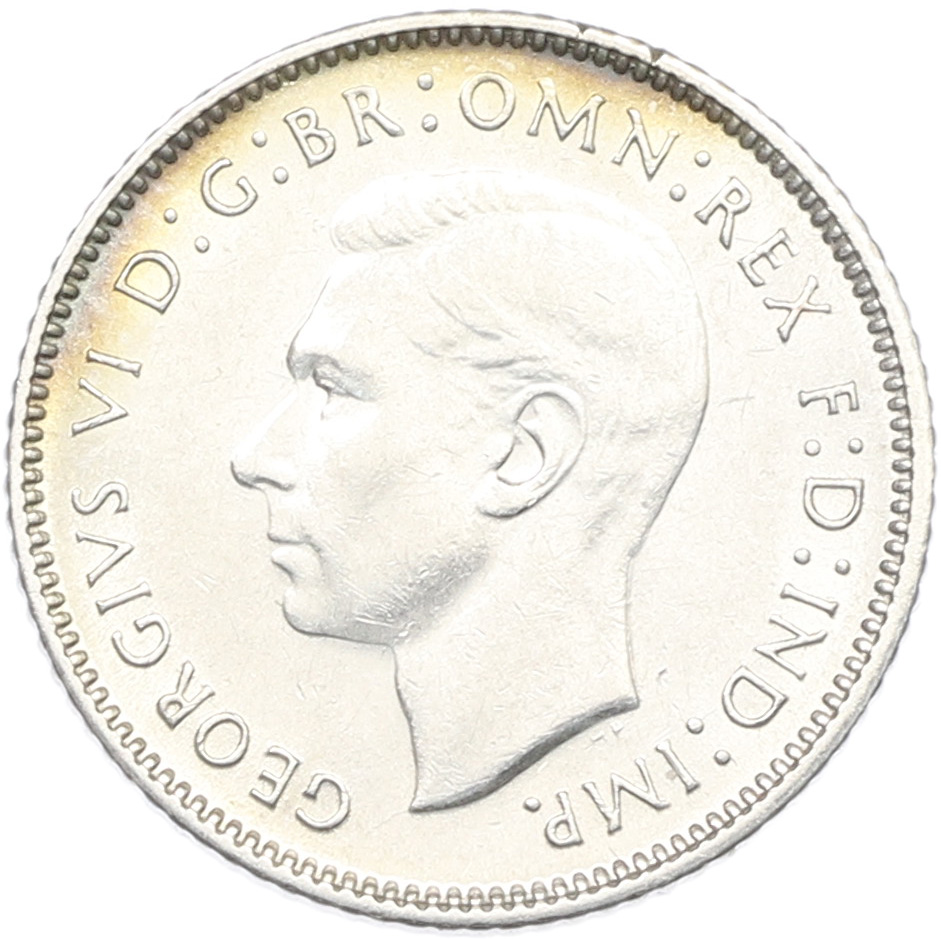 6 пенсов 1942 года D Австралия — Фото №2