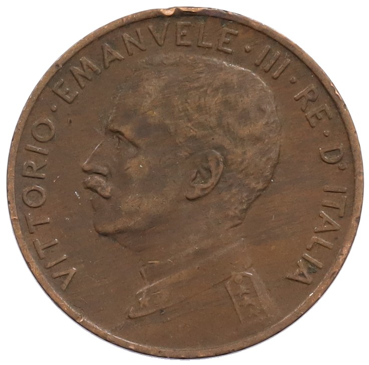 2 чентезимо 1917 года Италия — Фото №2