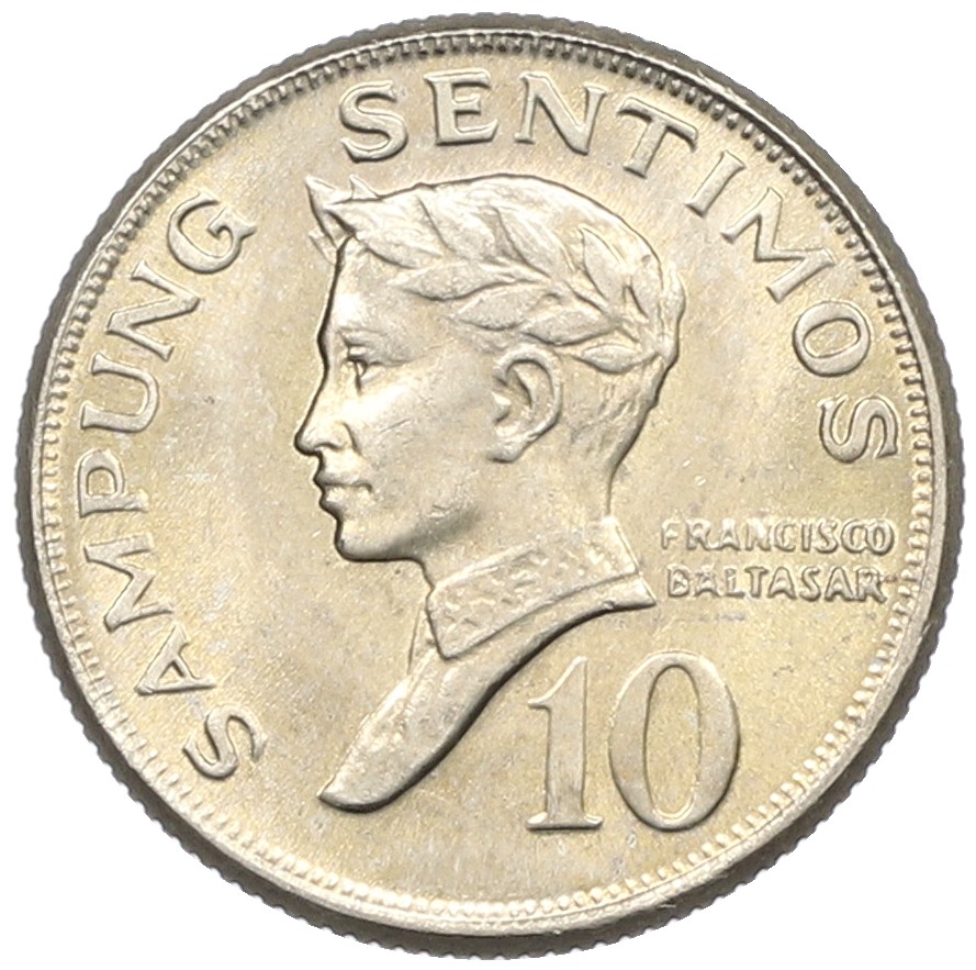 10 сентимо 1972 года Филиппины — Фото №1