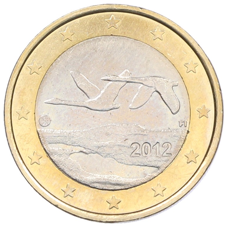 1 евро 2012 года Финляндия — Фото №1