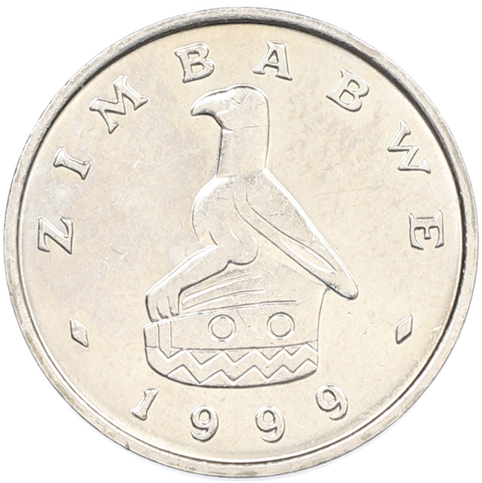 10 центов 1999 года Зимбабве — Фото №2