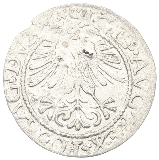 1/2 гроша 1563 года Литва — Фото №2