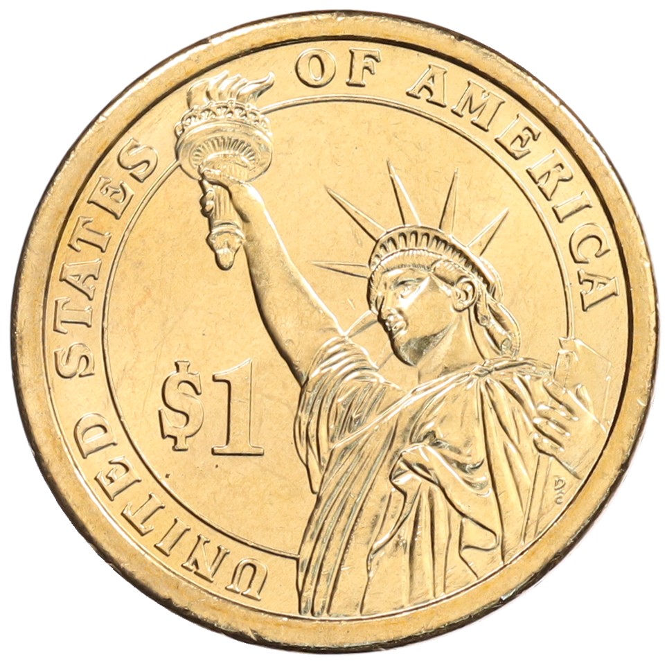 1 доллар 2008 года Р США «7-й президент США Эндрю Джексон» — Фото №2