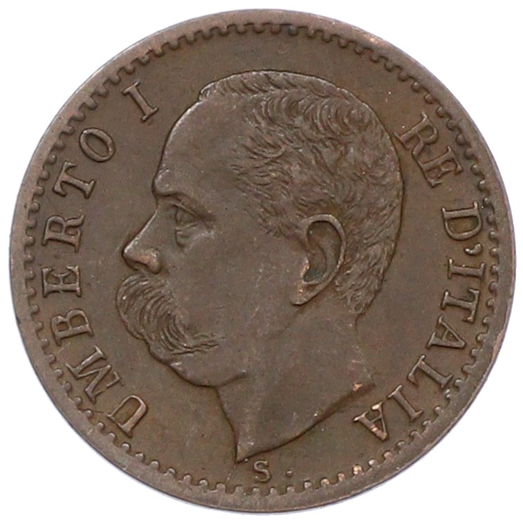 1 чентезимо 1895 года Италия — Фото №2