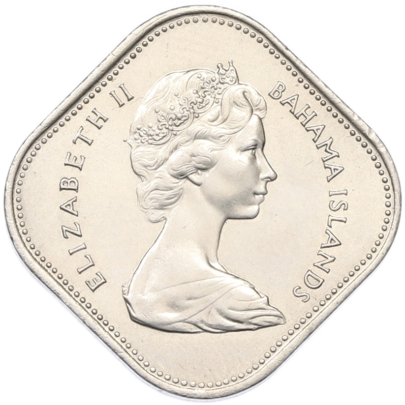 15 центов 1969 года Багамские острова — Фото №2