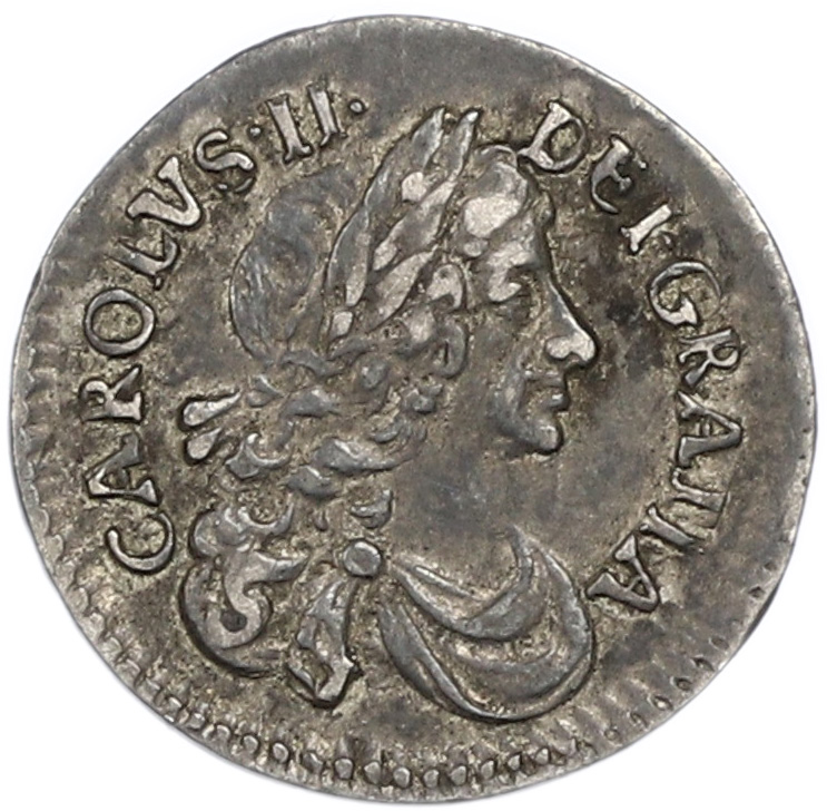 2 пенса 1680 года Великобритания (Карл II) — Фото №2