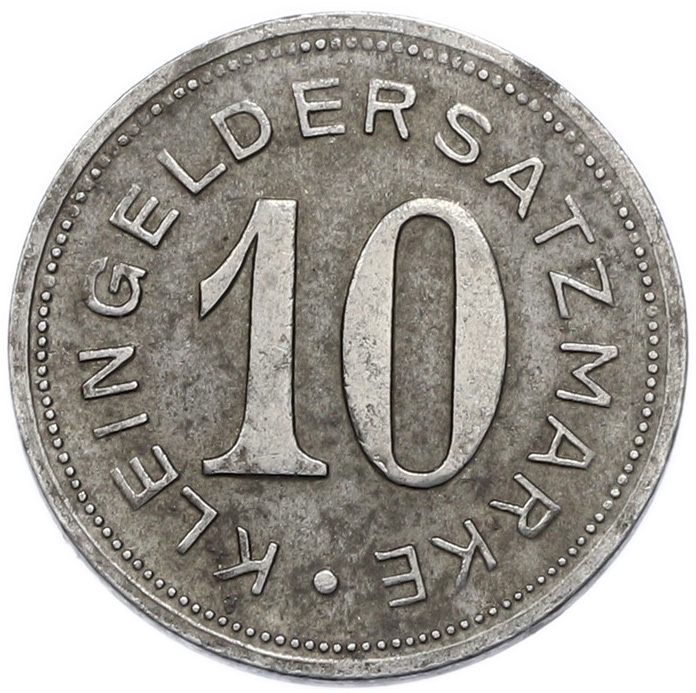 10 пфеннигов 1919 года Германия — город Пирмазенс (Нотгельд) — Фото №2