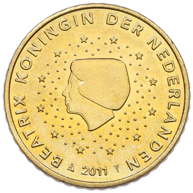 50 евроцентов 2011 года Нидерланды — Фото №1