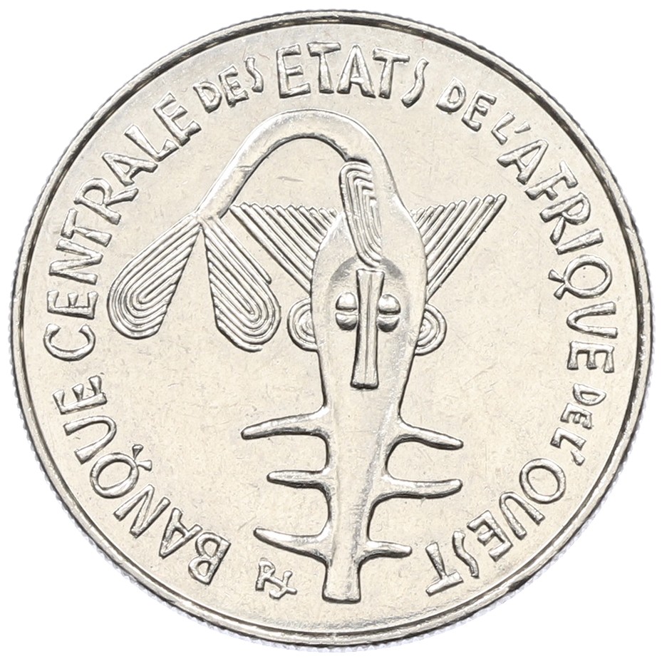 100 франков 1997 года Западно-Африканский валютный союз — Фото №2