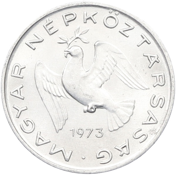 10 филлеров 1973 года Венгрия — Фото №1