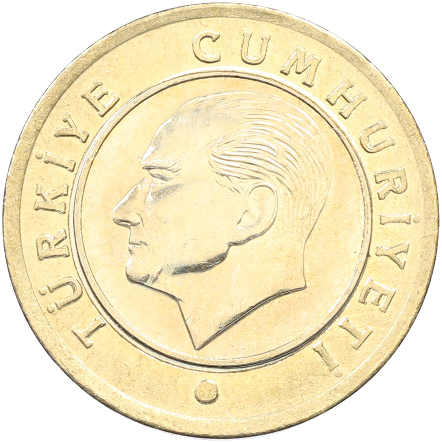 1 лира 2021 года Турция — Фото №2