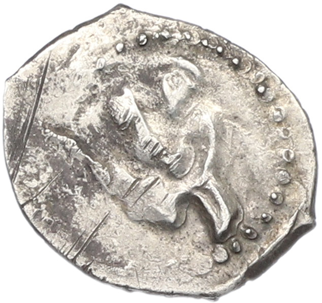 Денга 1416-1423 года Василий I Дмитриевич (Провинциальная чеканка во Владимирских землях) — Фото №1