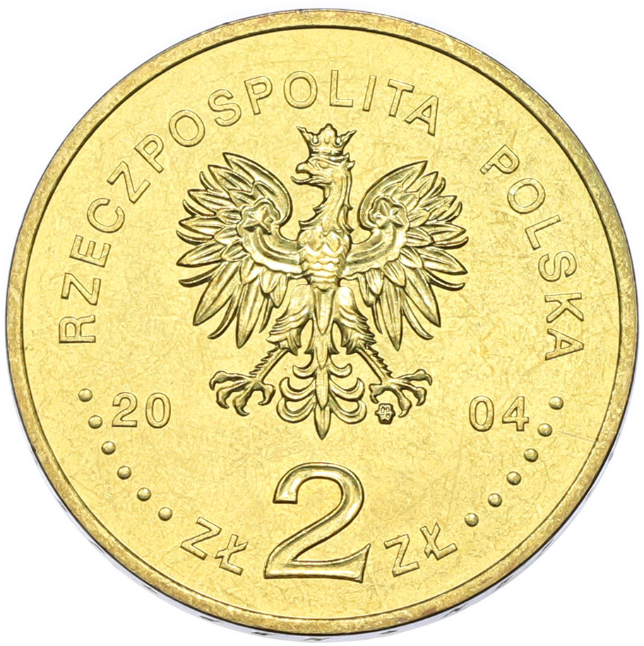 2 злотых 2004 года Польша «60 лет Варшавскому восстанию» — Фото №2