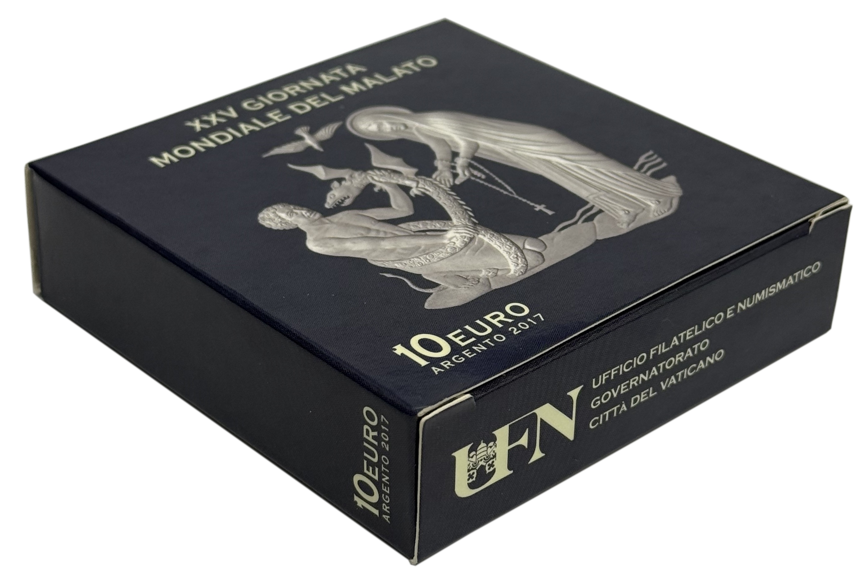 10 евро 2017 года Ватикан «Всемирный день больного» — Фото №4