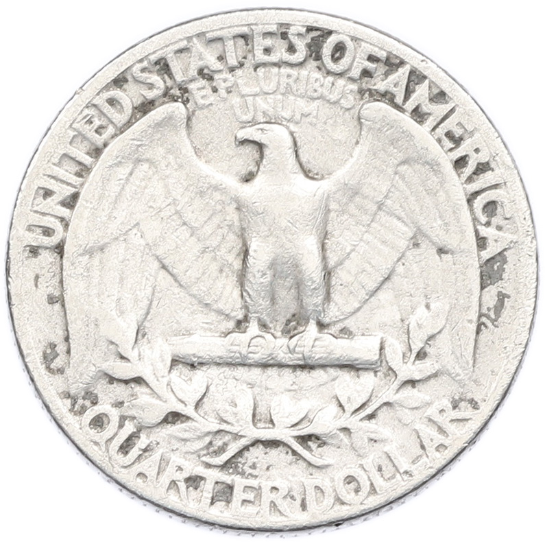 1/4 доллара (25 центов) 1954 года США — Фото №2