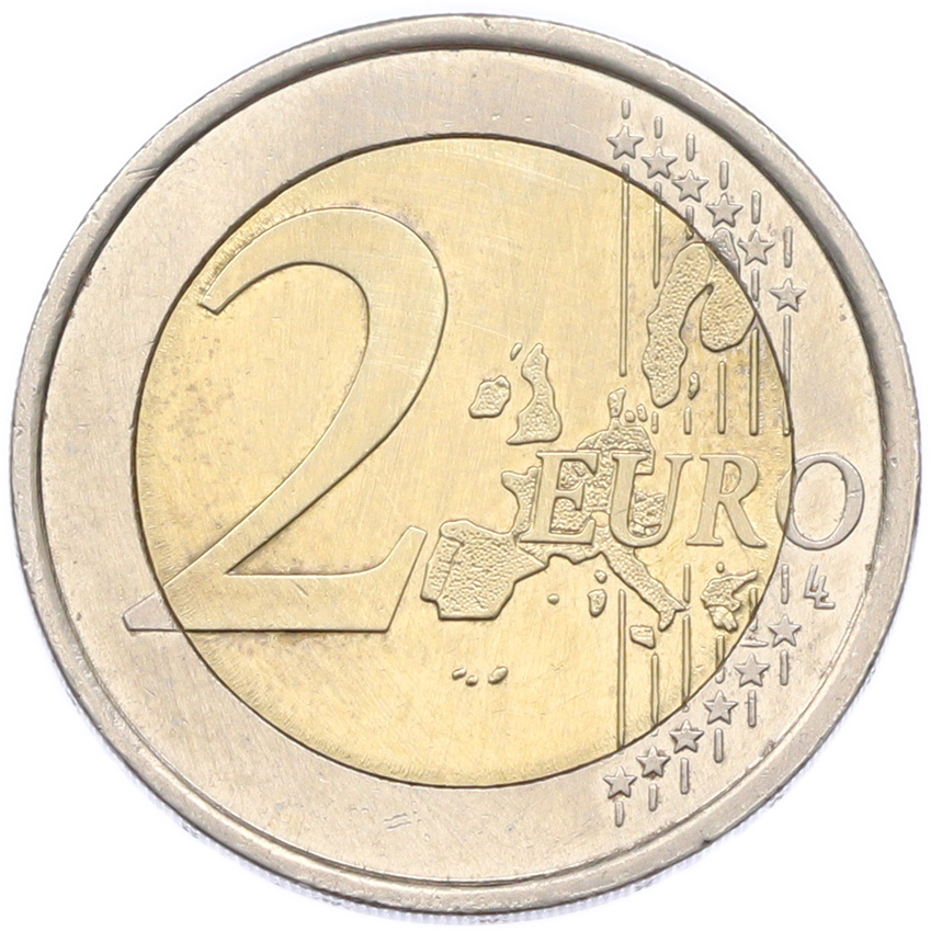2 евро 2001 года Испания — Фото №2