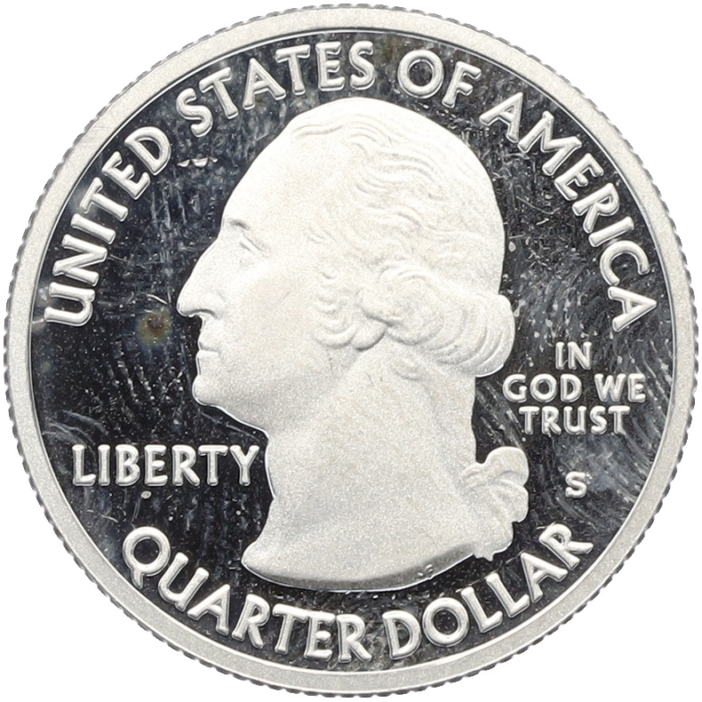 1/4 доллара (25 центов) 2012 года S США «Национальные парки — №12 Национальный исторический парк Чако» — Фото №2