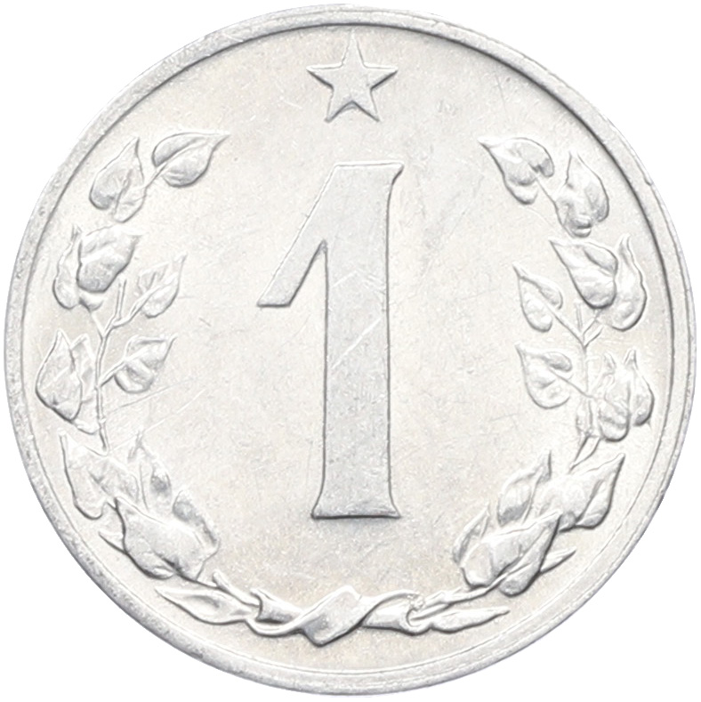 1 геллер 1954 года Чехословакия — Фото №1