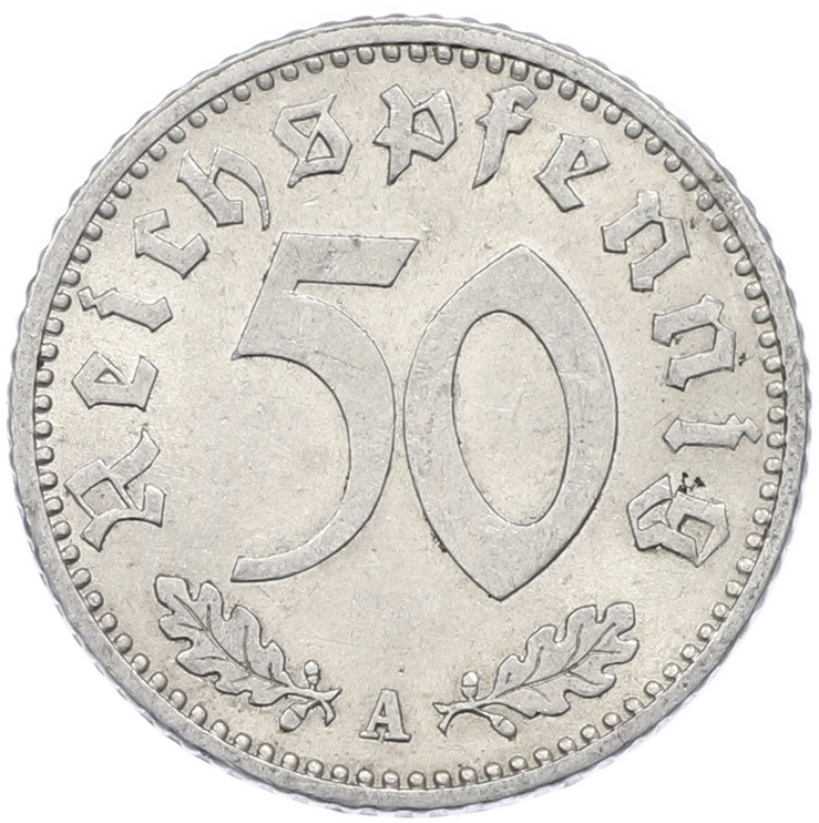 50 рейхспфеннигов 1935 года A Германия — Фото №2