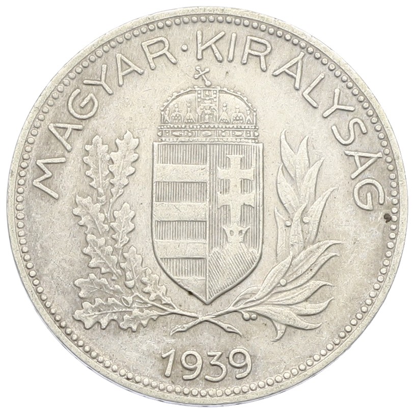 1 пенго 1939 года Венгрия — Фото №1