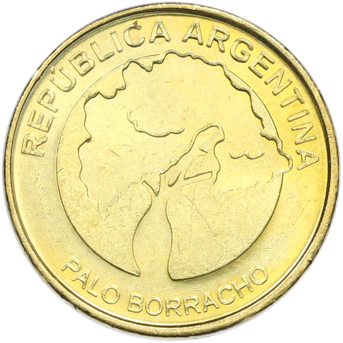 2 песо 2018 года Аргентина — Фото №2